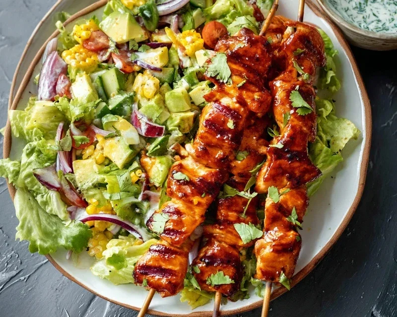 Pineapple Chicken Kebabs Recipe