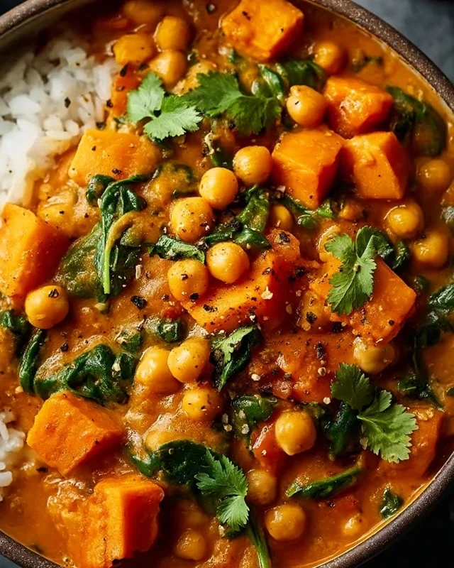 Sweet Potato and Chickpea Curry