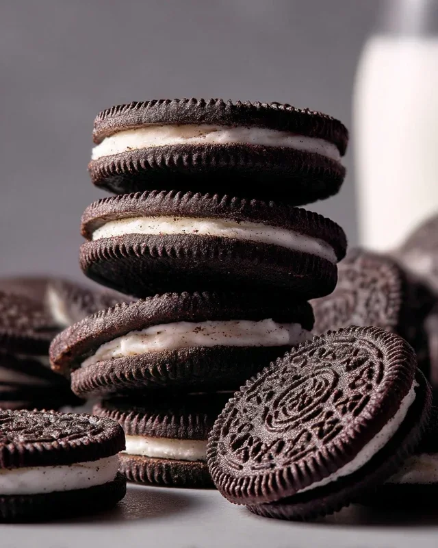 Homemade Oreo Cookies
