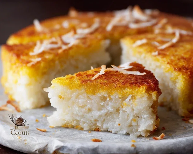 Sticky Coconut Cake
