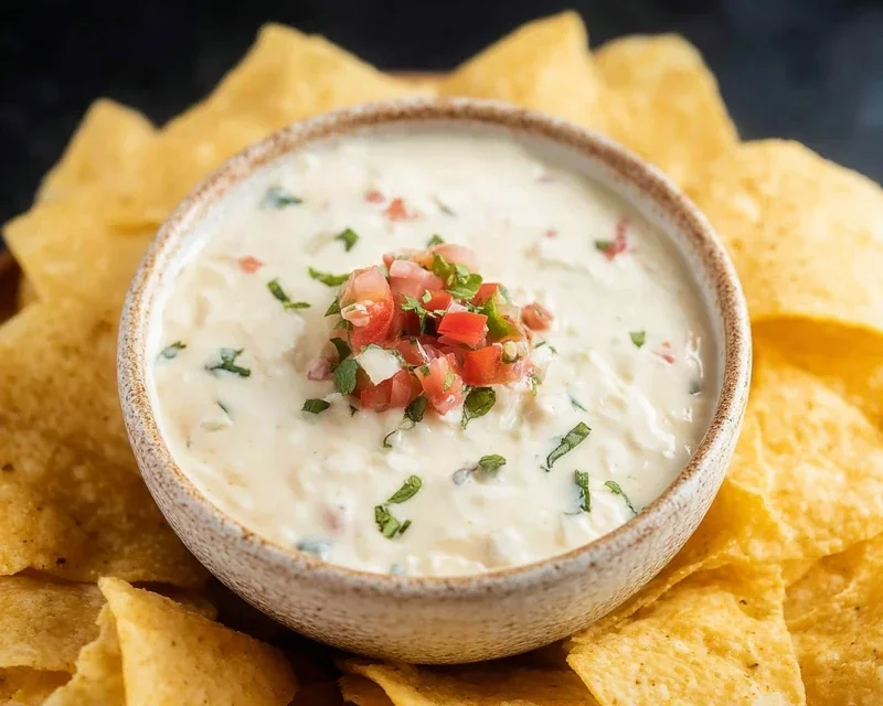Best Mexican White Cheese Dip