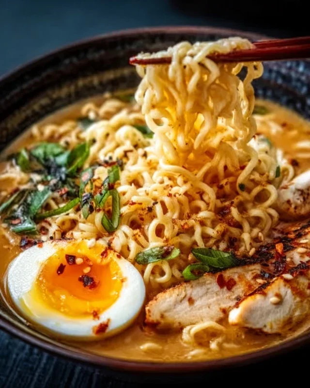 Creamy Garlic Chicken Ramen: An Incredible Ultimate Recipe