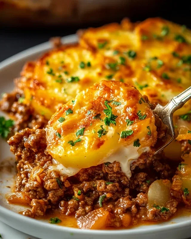 Hobo Casserole Ground Beef