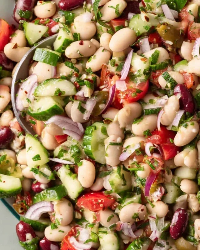 Mediterranean Bean Salad