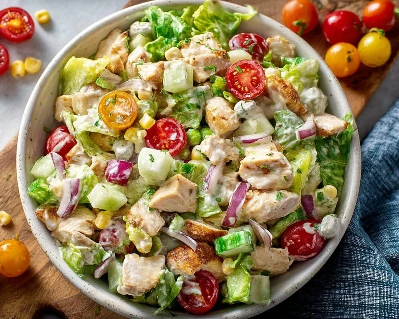 Healthy Ranch Chicken Salad