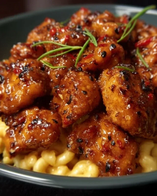 Sweet and Spicy Honey Pepper Chicken