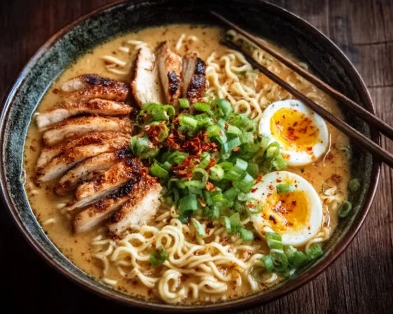 Creamy Garlic Chicken Ramen: An Incredible Ultimate Recipe