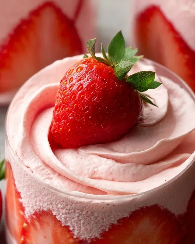 Strawberry Mousse