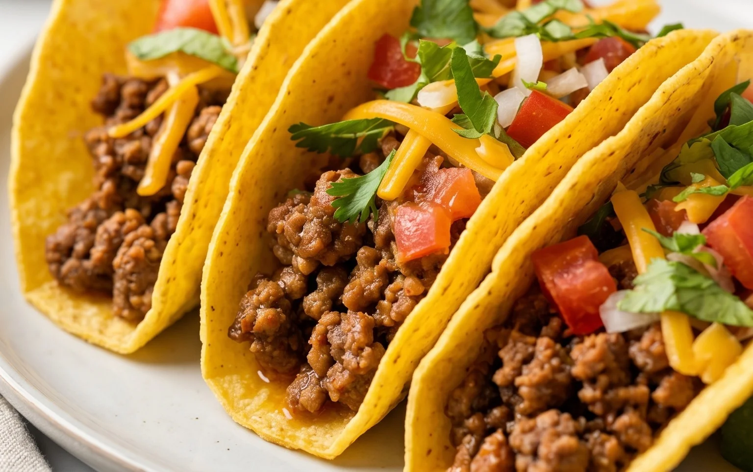 Crispy Ground Beef Tacos