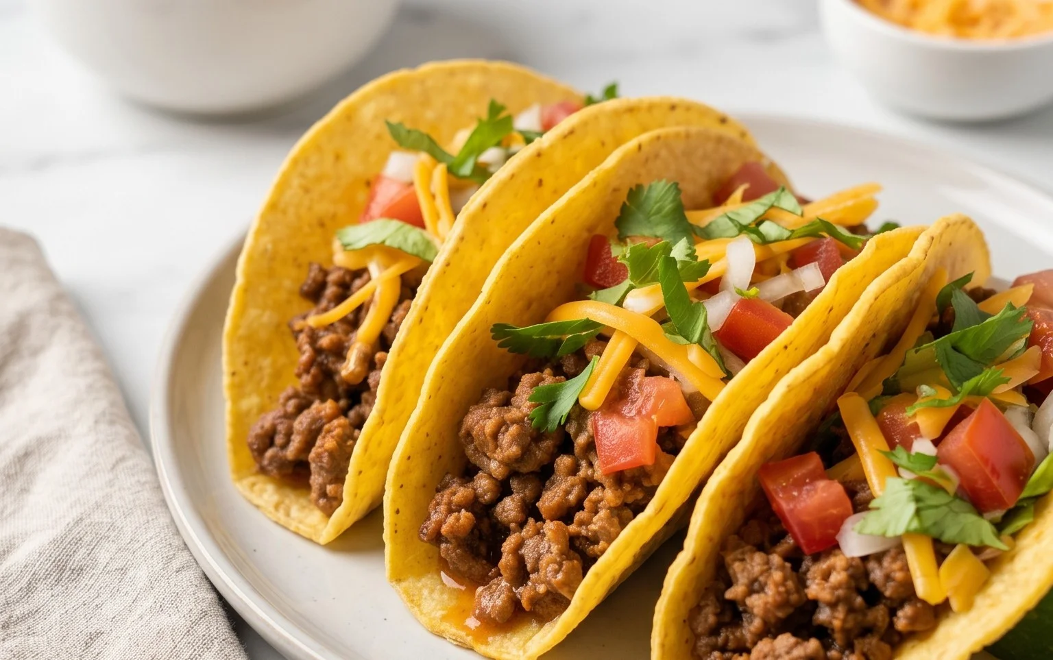 Crispy Ground Beef Tacos