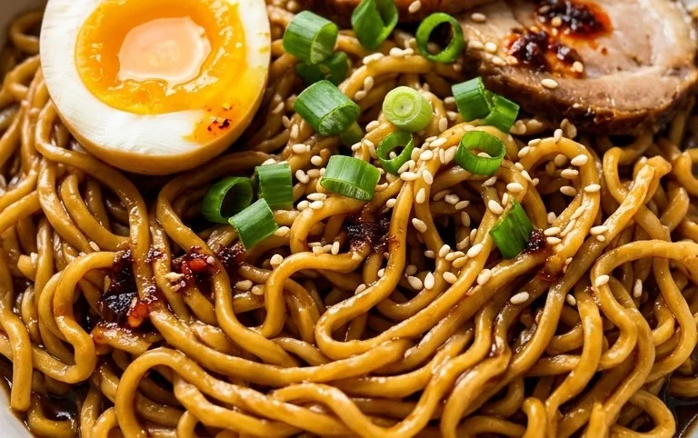 Easy Saucy Ramen Noodles