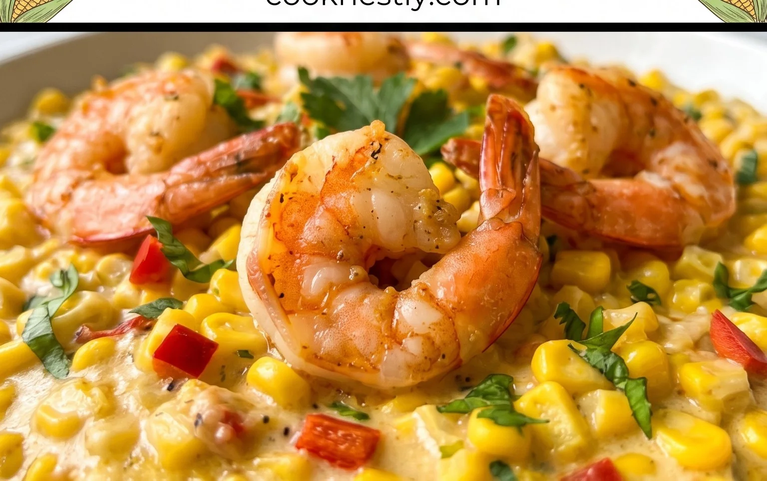 Shrimp and Creamed Corn (30 Minutes, One-Pan)