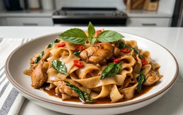 Drunken noodles