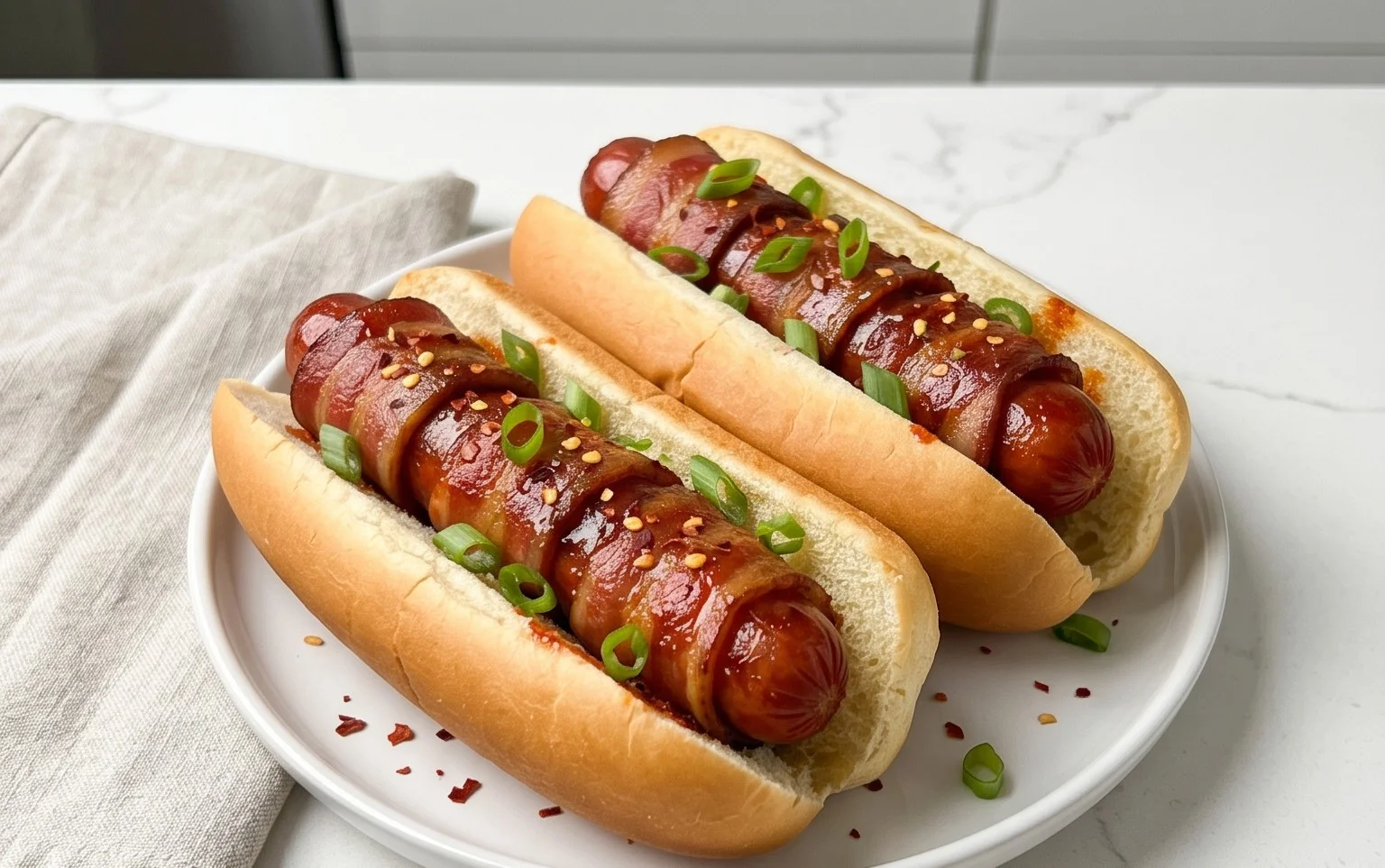Flavorful Firecracker Hot Dogs