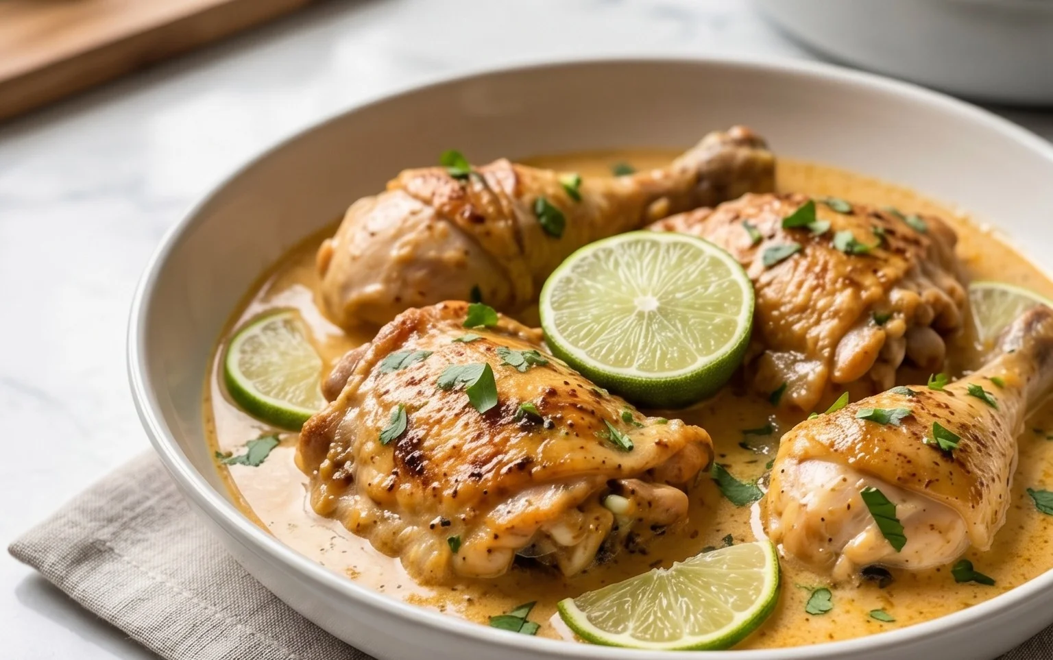 Creamy Coconut Lime Chicken