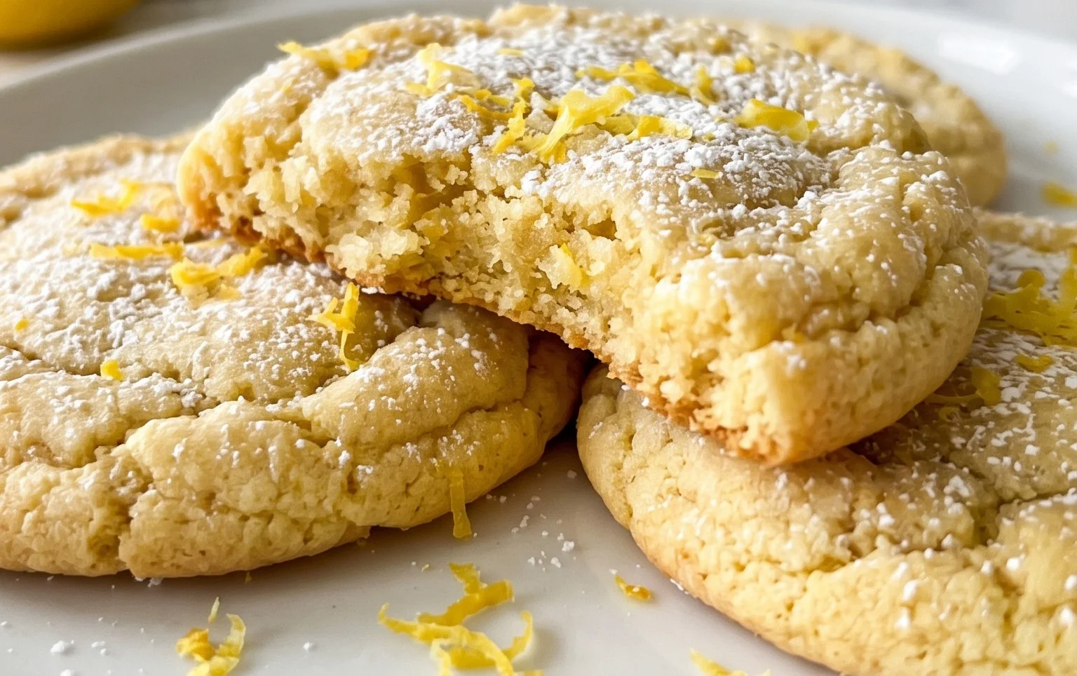 Soft & Chewy Lemon Cookies