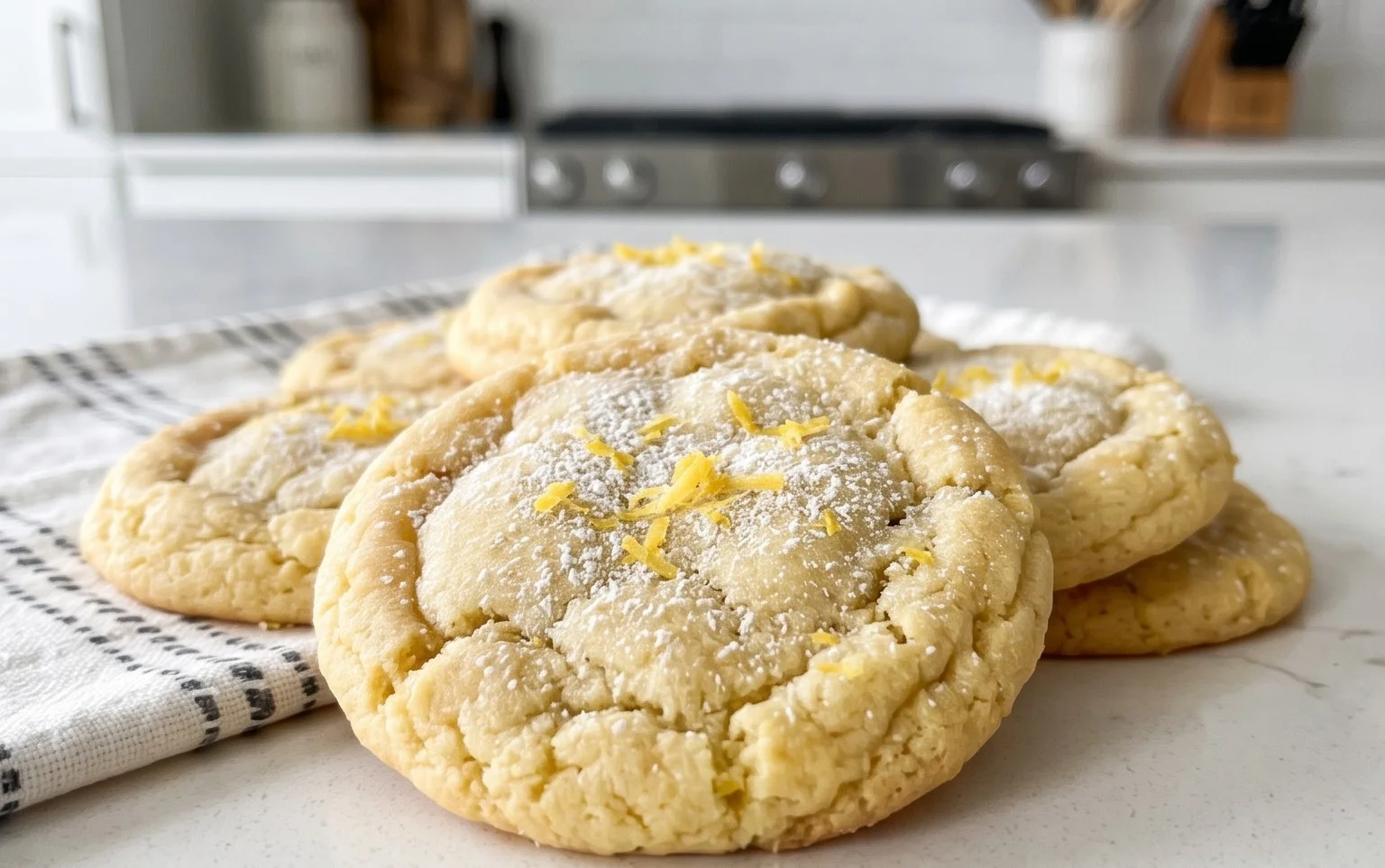 Soft & Chewy Lemon Cookies