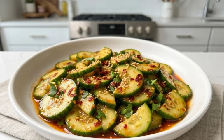 Spicy Asian Cucumber Salad