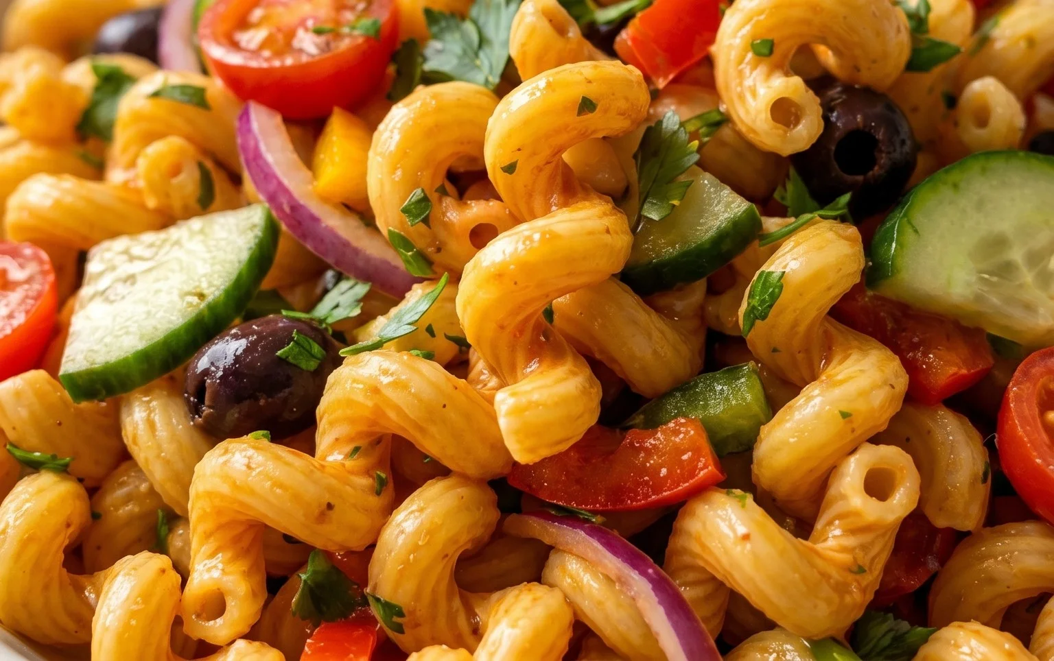 French Dressing Pasta Salad