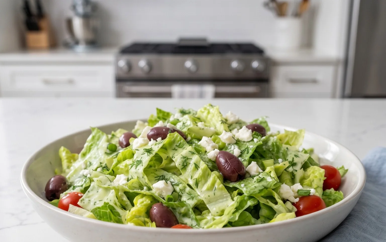 Maroulosalata (Greek Lettuce Salad)