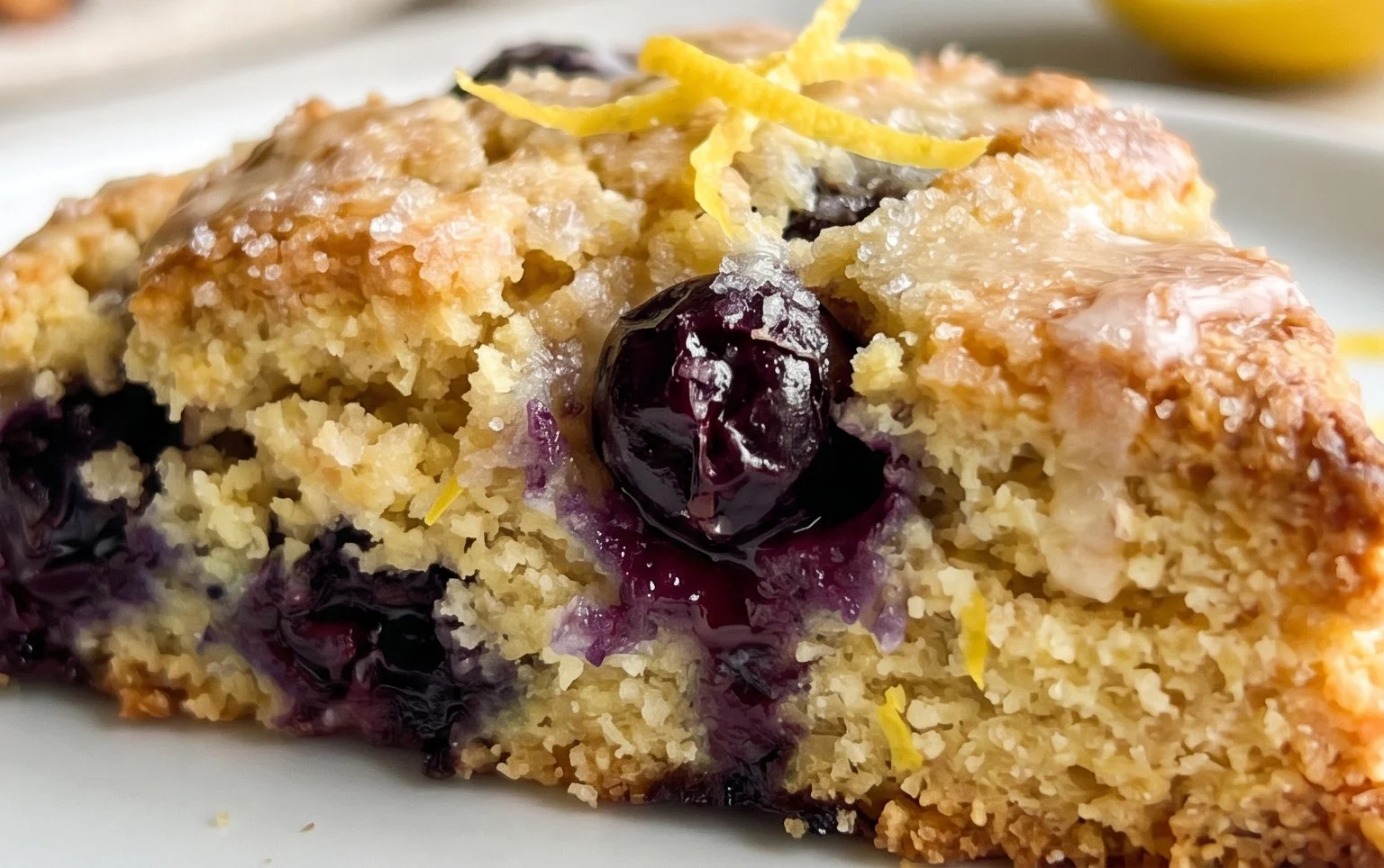 Almond Flour Lemon Blueberry Scones
