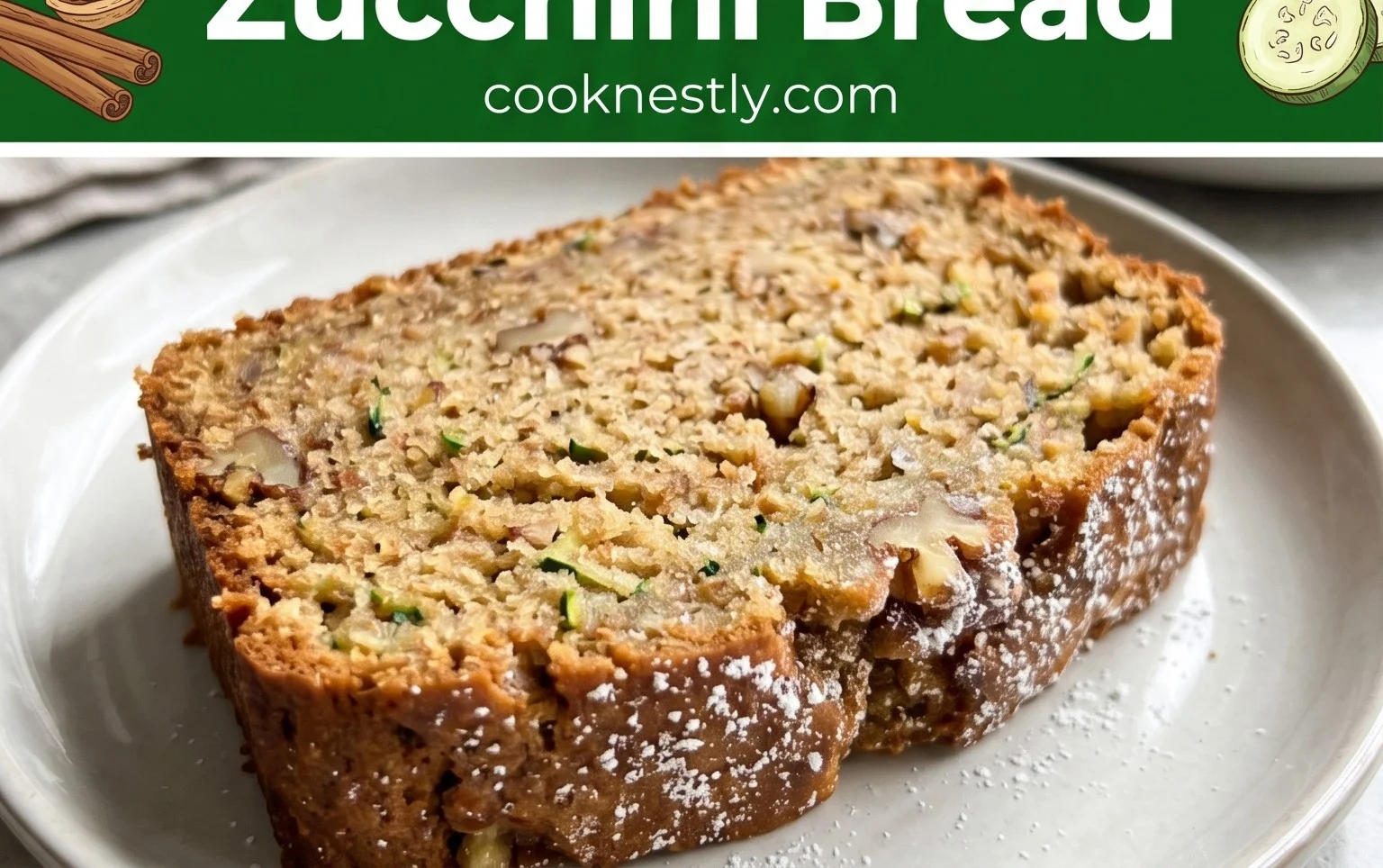 The Best Zucchini Bread
