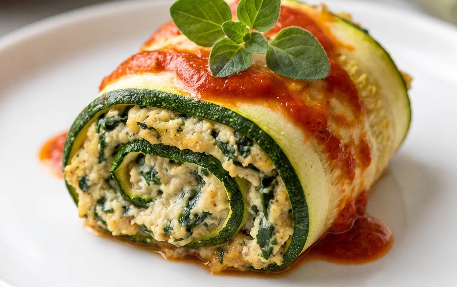 Vegan Zucchini Rollatini