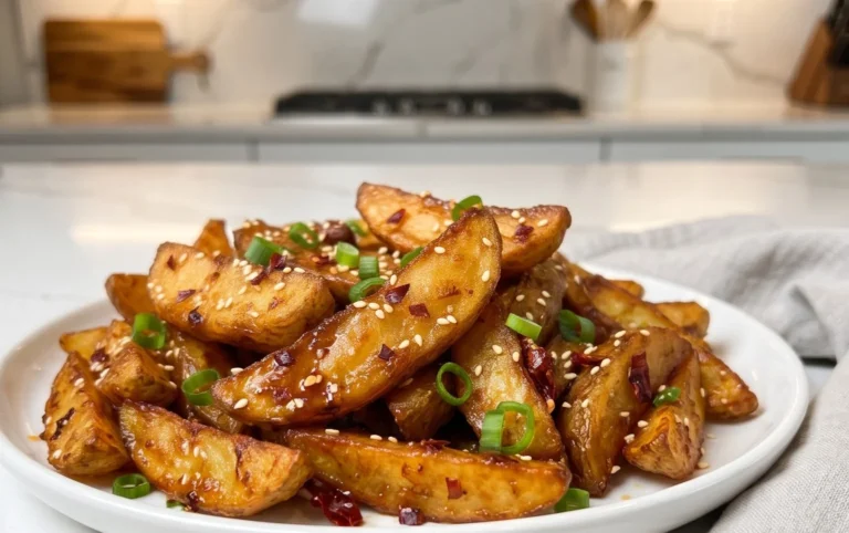 Crispy Honey Chilli Potatoes