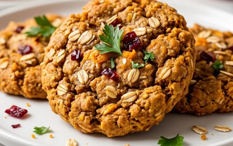Sweet Potato Oatmeal Cookies