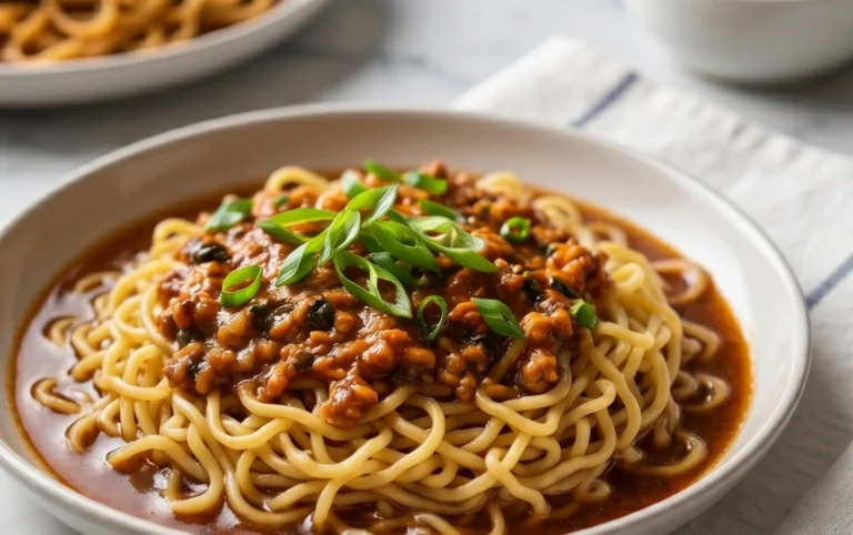 Easy Saucy Ramen Noodles