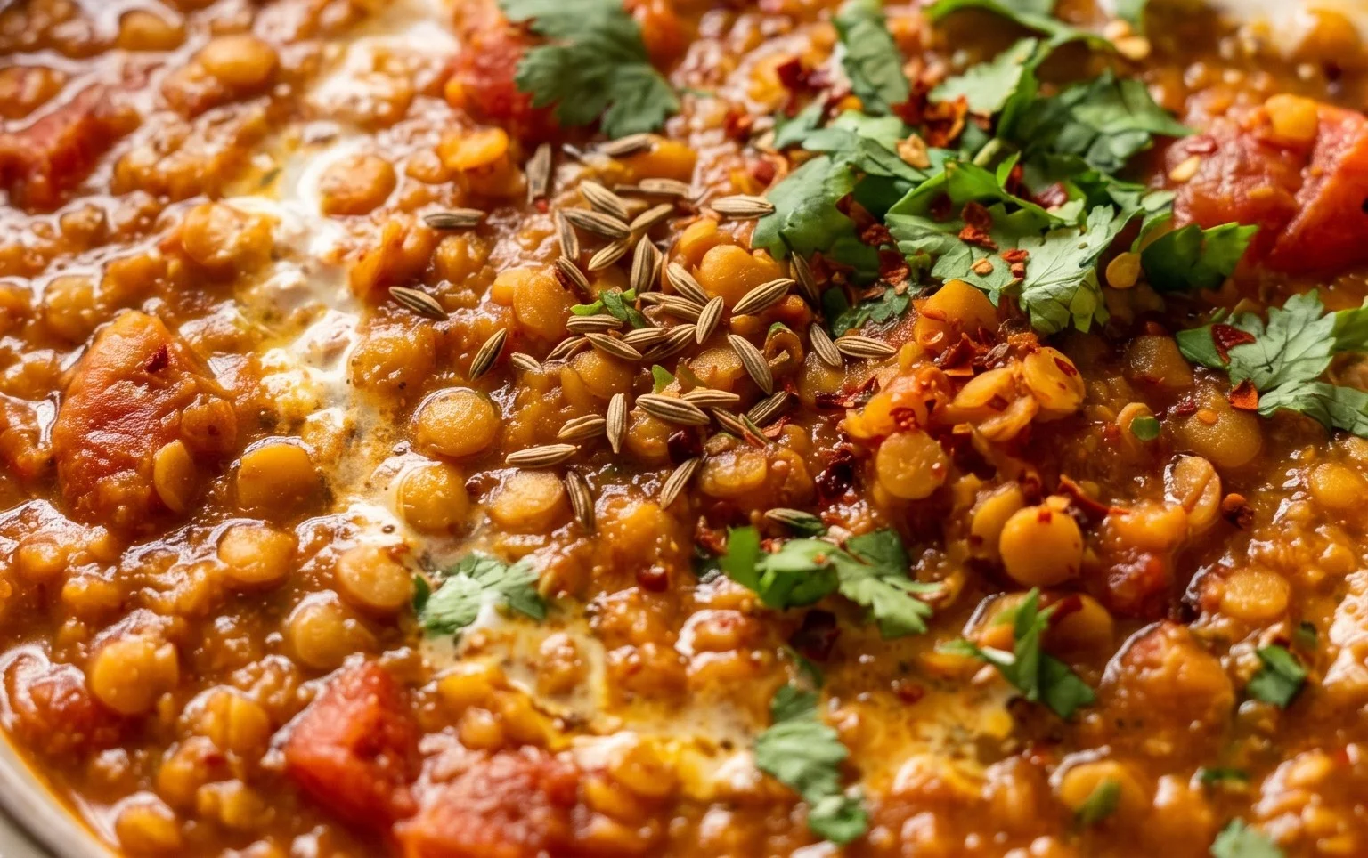 Spicy Red Lentil Curry
