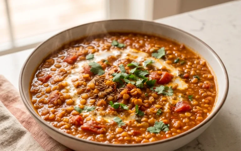Spicy Red Lentil Curry