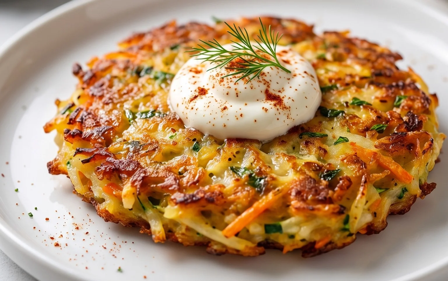 Vegetable Potato Fritters