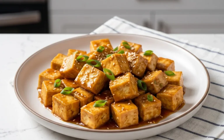 Honey Garlic Tofu