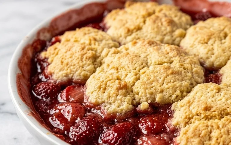 Strawberry Cobbler