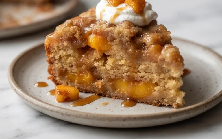 Peach Cobbler Pound Cake
