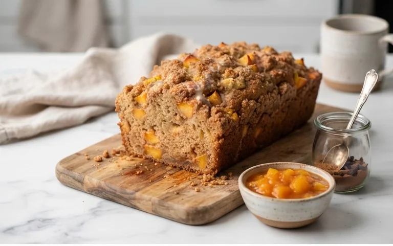 Spiced Peach Bread