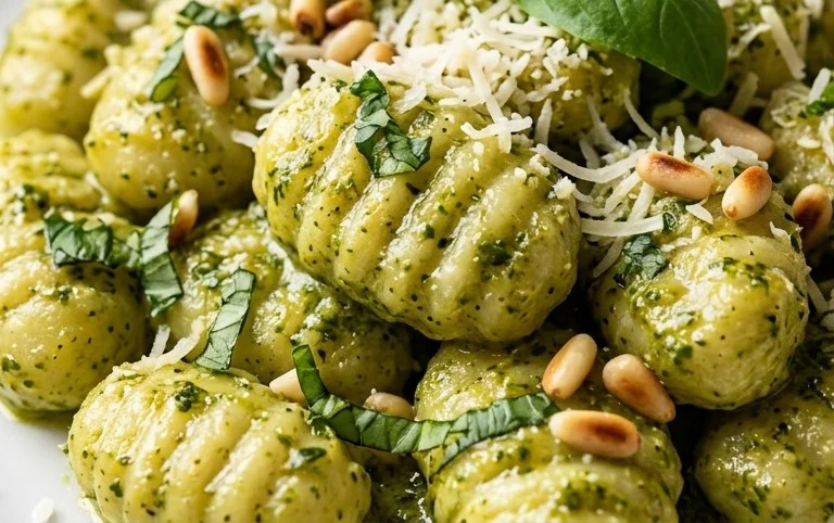 Creamy Pesto Gnocchi