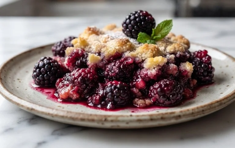 The Pioneer Women's Blackberry Cobbler