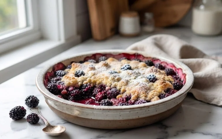 The Pioneer Women's Blackberry Cobbler