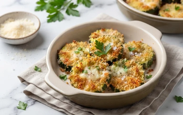 Baked Parmesan Zucchini