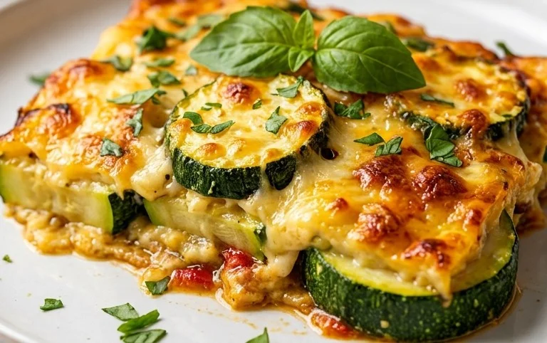 Baked Zucchini and Cheese