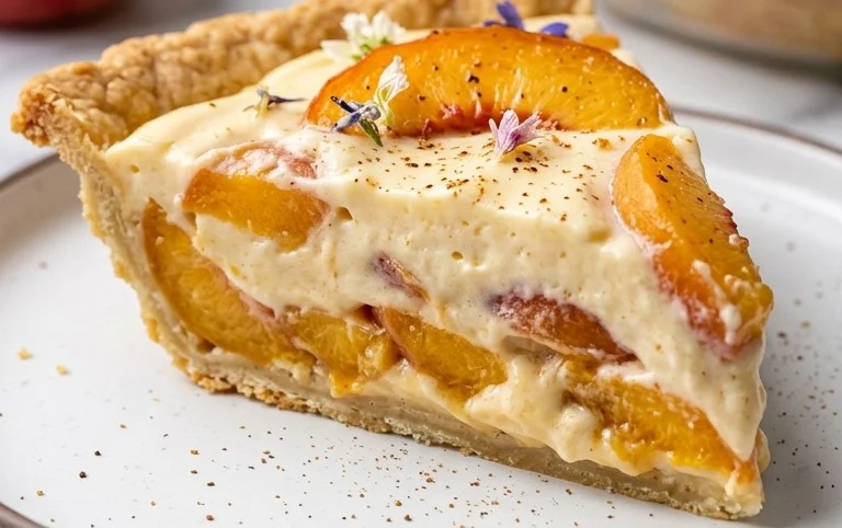 Peaches and Cream Pie