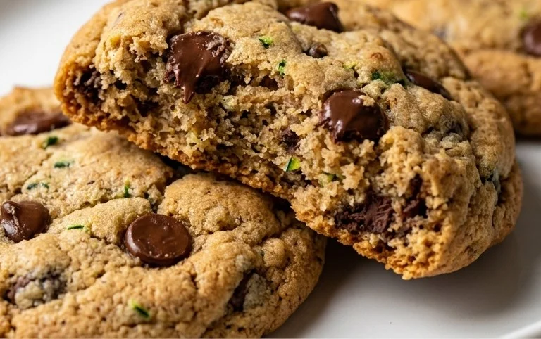 Zucchini Chocolate Chip Cookies