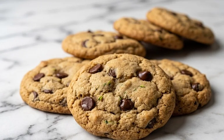 Zucchini Chocolate Chip Cookies