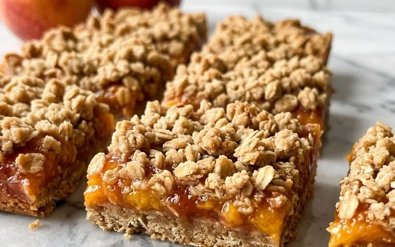 Fresh Peach Crum extractb Bars