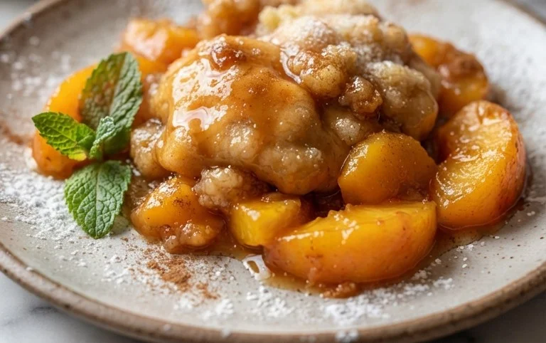 Peach Dumplings