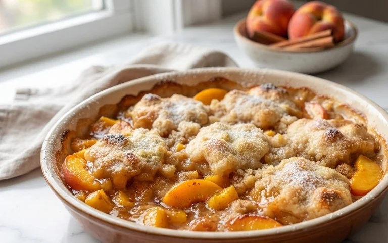 Peach Dumplings