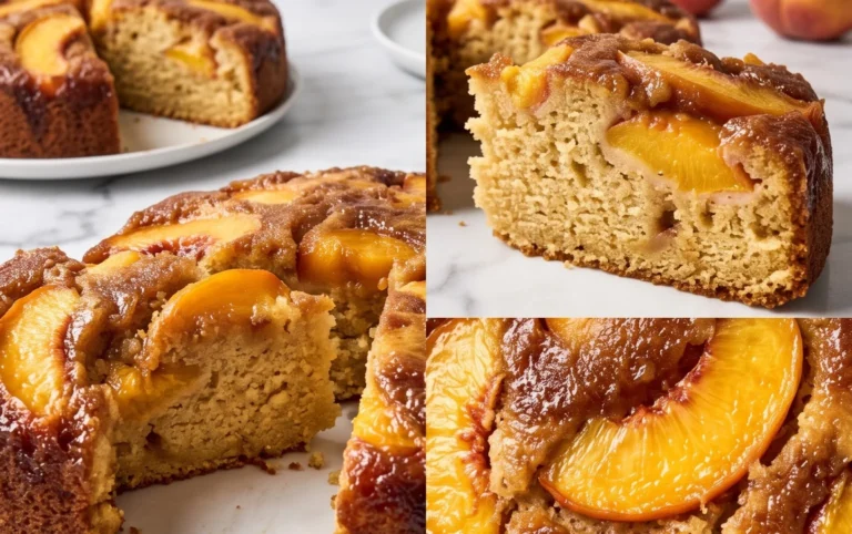 Brown Sugar Peach Cake