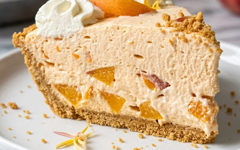 Peach Chiffon Pie